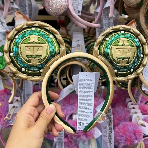 NWT Disney Marvel Black Panther Wakanda Forever Mickey Mouse Ears Namor Headband - Picture 1 of 5